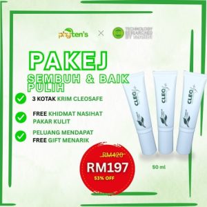 CLEOSAFE Pakej Sembuh Dan Baik Pulih